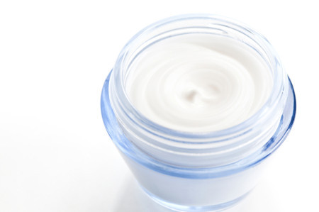 facial cream in a jar